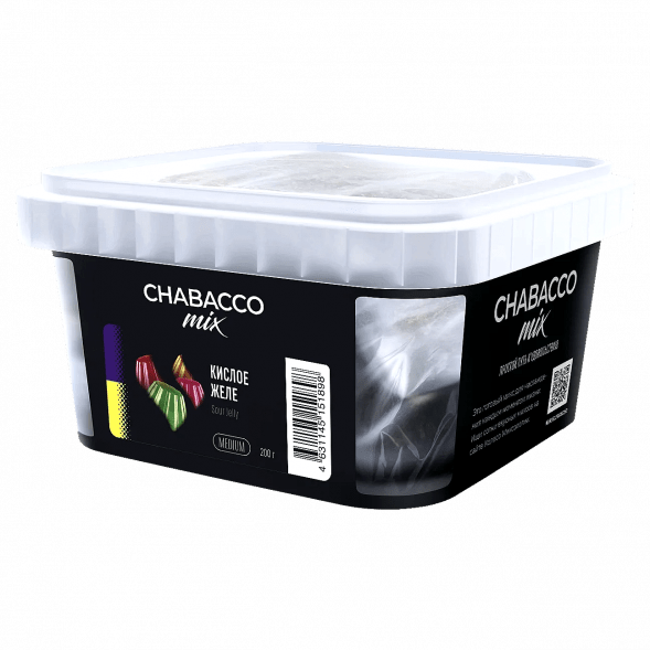 Смесь Chabacco MIX MEDIUM - Sour Jelly (Кислое Желе, 200 грамм) купить в Перми