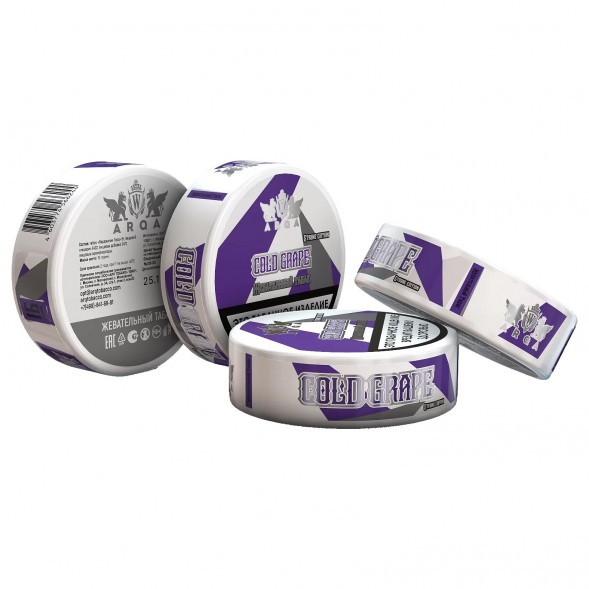 Табак жевательный ARQ Tobacco - Cold Grape (Ледяной Виноград, 10 грамм) купить в Перми