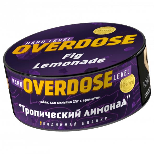 Табак Overdose - Fig Lemonade (Тропический Лимонад, 25 грамм) купить в Перми