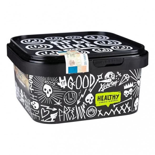 Табак Хулиган - Healthy (Имбирь и Лимон, 200 грамм) купить в Перми