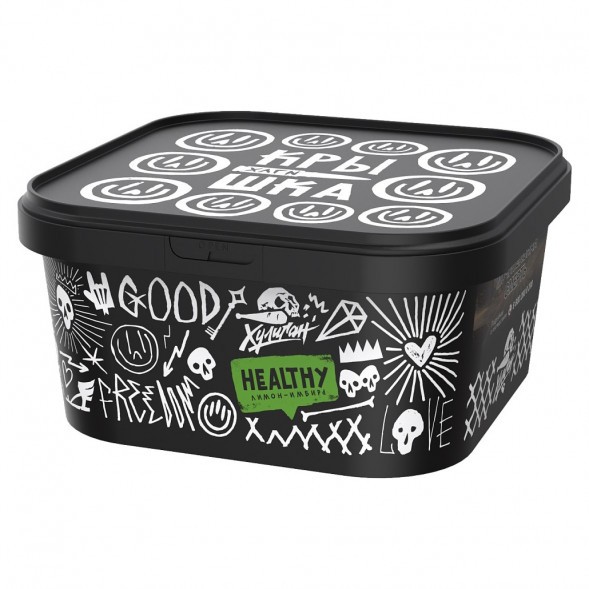 Табак Хулиган - Healthy (Имбирь и Лимон, 200 грамм) купить в Перми