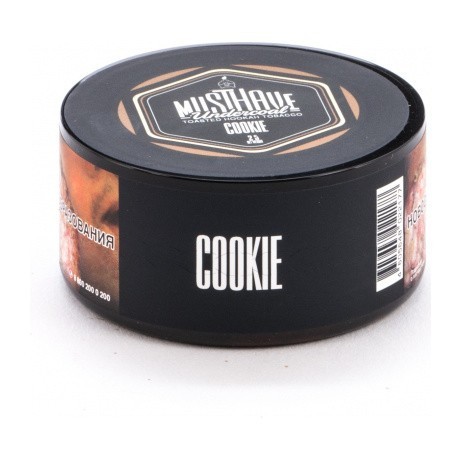 Табак Must Have - Cookie (Печенье, 25 грамм) купить в Перми