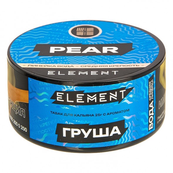 Табак Element Вода - Pear NEW (Груша, 25 грамм) купить в Перми