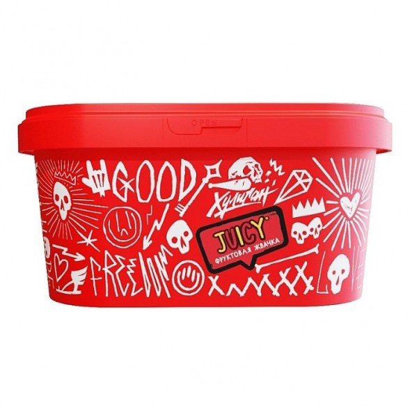 Табак Хулиган - Juicy (Фруктовая Жвачка, 200 грамм) купить в Перми