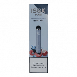 ISOK PLUS - Личи Айс (Lychee Ice, 1500 затяжек)