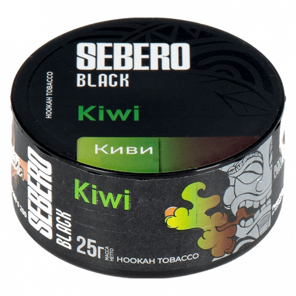 Табак Sebero Black - Kiwi (Киви, 25 грамм) купить в Перми
