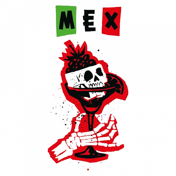 Табак Хулиган - MEX (Ежевичная Маргарита, 25 грамм) купить в Перми