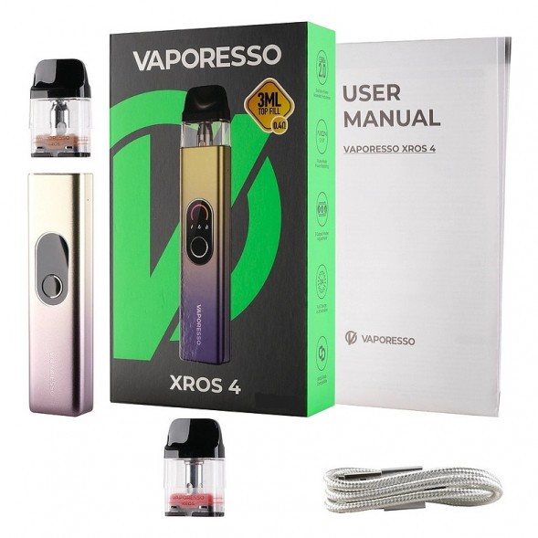 Электронная сигарета Vaporesso XROS 4 - Sunset Neon (Неоновый Закат) купить в Перми