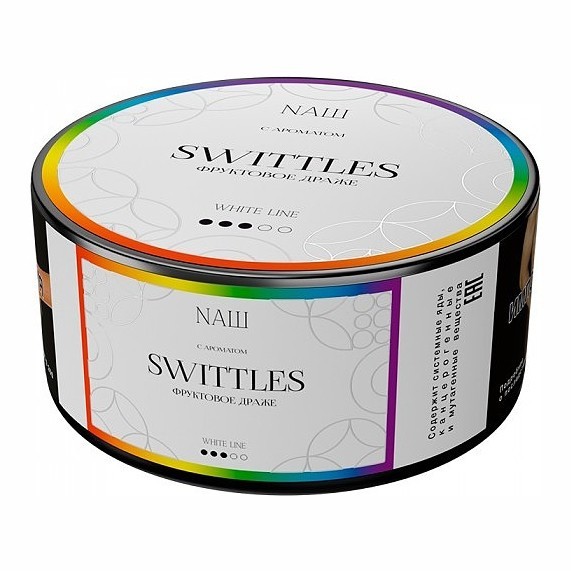 Табак NАШ WHITE - Swittles (100 грамм) купить в Перми