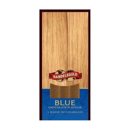 Сигариллы Handelsgold Wood Tip-Cigarillos - Chocolate Blue (5 штук) купить в Перми