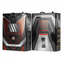 Кальян Alpha Hookah - Model X REVERSE Red Black (без колбы)