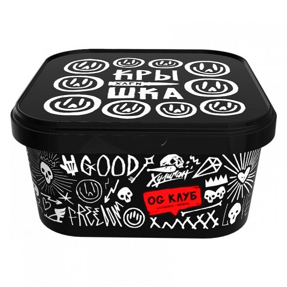 Табак Хулиган - OG Клуб (Клубника и Ревень, 200 грамм) купить в Перми