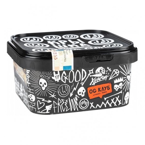 Табак Хулиган - OG Клуб (Клубника и Ревень, 200 грамм) купить в Перми