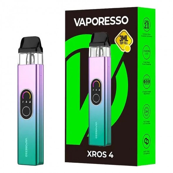 Электронная сигарета Vaporesso XROS 4 - Pink Mint (Розовая Мята) купить в Перми
