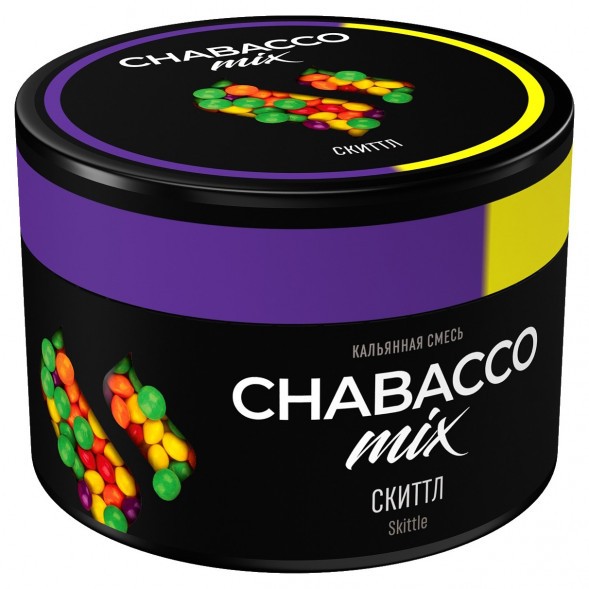 Смесь Chabacco MIX MEDIUM - Skittle (Скиттл, 40 грамм) купить в Перми