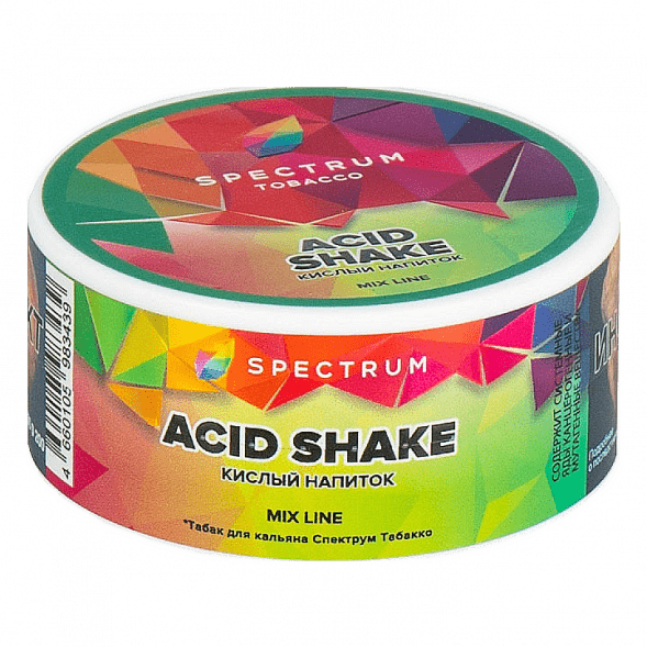 Табак Spectrum Mix Line - Acid Shake (Кислый Напиток, 25 грамм) купить в Перми