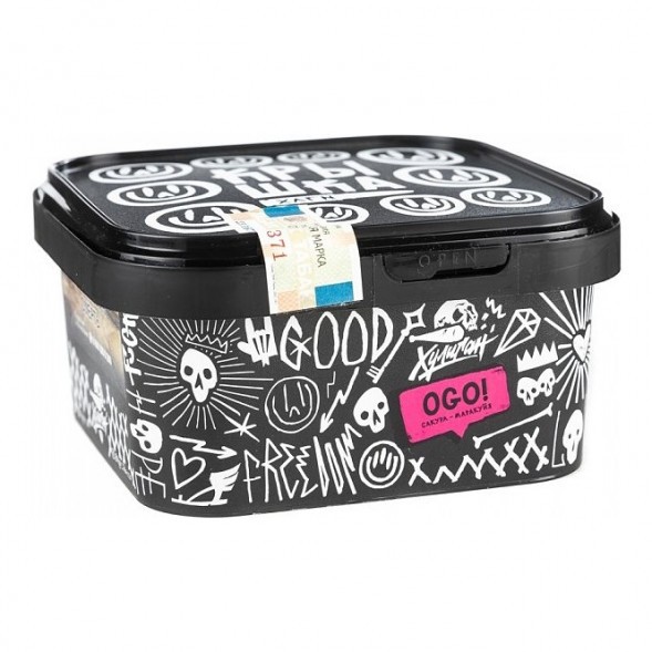 Табак Хулиган - OGO! (Сакура и Маракуйя, 200 грамм) купить в Перми