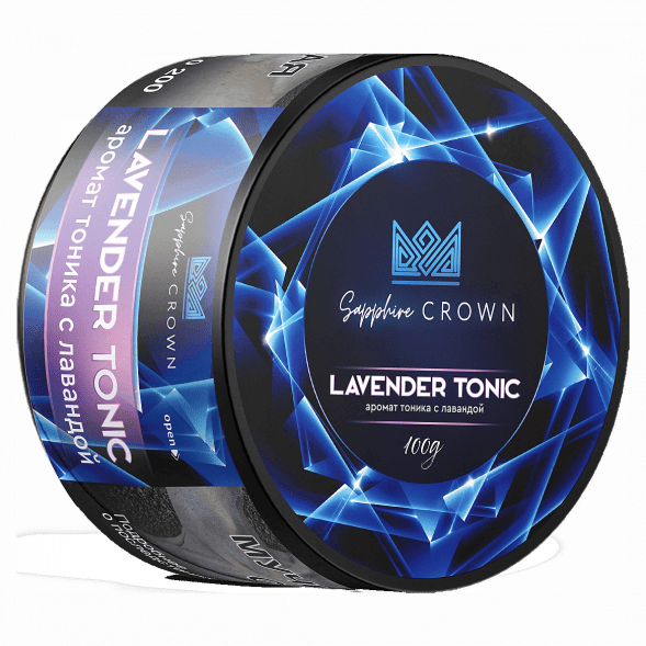 Табак Sapphire Crown - Lavender Tonic (Тоник с Лавандой, 100 грамм) купить в Перми