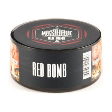 Табак Must Have - Red Bomb (Красная Бомба, 25 грамм) купить в Перми