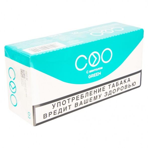 Стики COO - GREEN (Ментол, 10 пачек) купить в Перми