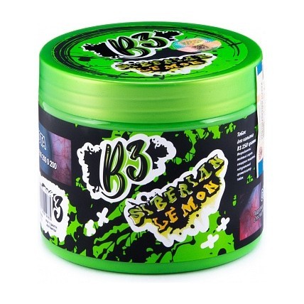Табак B3 - Siberian Lemon (Сибирский Лимон, 250 грамм) купить в Перми