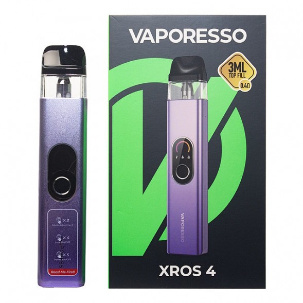 Электронная сигарета Vaporesso XROS 4 - Lilac Purple (Сиренево-Фиолетовая) купить в Перми