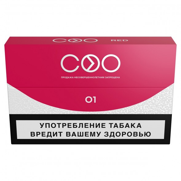 Стики COO - RED (Красный, 10 пачек) купить в Перми