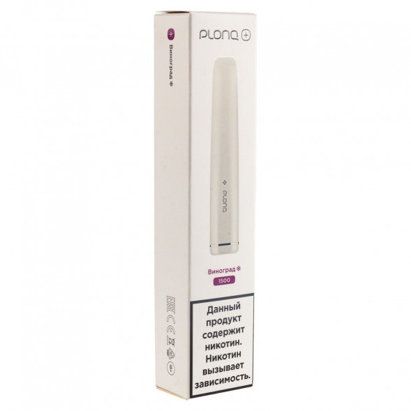 PLONQ PLUS - Виноград (1500 затяжек) купить в Перми