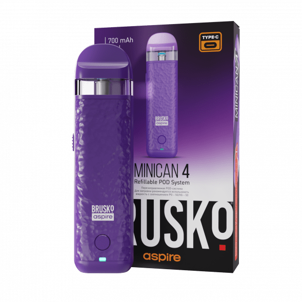 Электронная сигарета Brusko - Minican 4 (Фиолетовый) купить в Перми