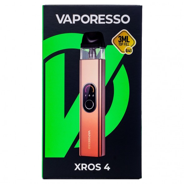 Электронная сигарета Vaporesso XROS 4 - Champagne Gold (Шампанское Золото) купить в Перми