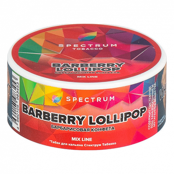 Табак Spectrum Mix Line - Barberry Lollipop (Барбарисовая Конфета, 25 грамм) купить в Перми