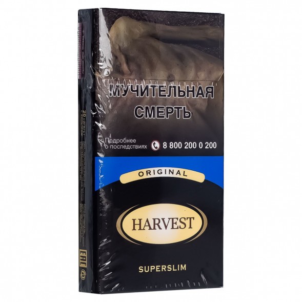 Сигареты Harvest - Original Superslims (блок 10 пачек) купить в Перми