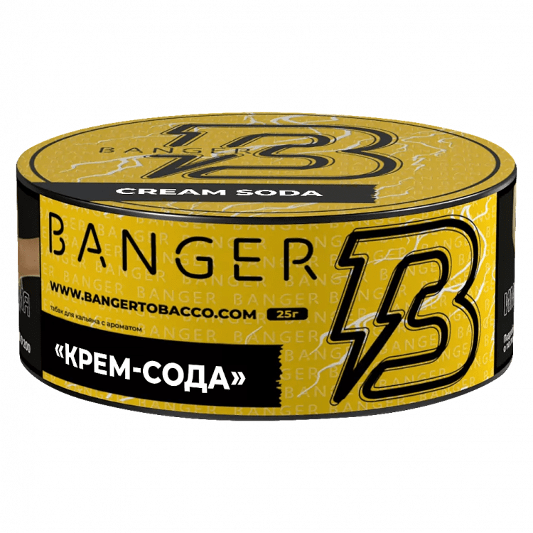 Табак Banger - Cream Soda (Крем-Сода, 25 грамм) купить в Перми