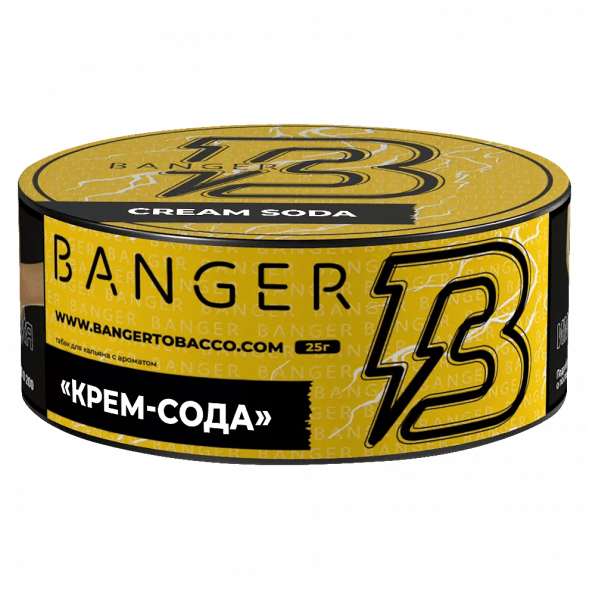 Табак Banger - Cream Soda (Крем-Сода, 25 грамм) купить в Перми