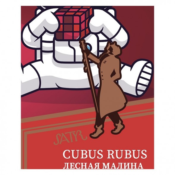 Табак Satyr - Cubus Rubus (Лесная Малина, 25 грамм) купить в Перми