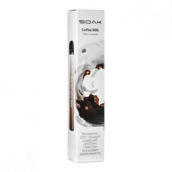 SOAK X - Coffee Milk (Кофе с Молоком, 2200 затяжек) купить в Перми
