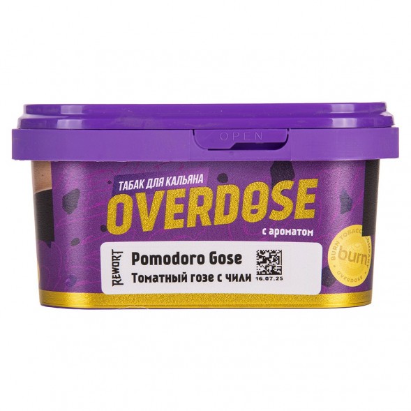 Табак Overdose - Pomodoro Gose (Томатный Гозе с Чили, 200 грамм) купить в Перми