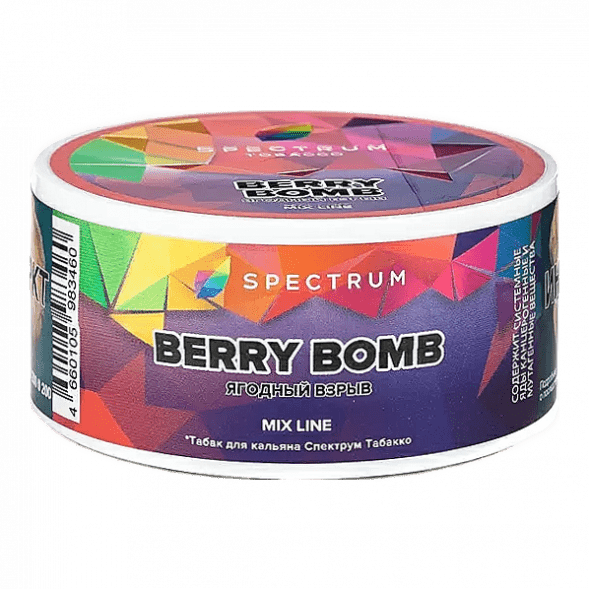 Табак Spectrum Mix Line - Berry Bomb (Ягодный Взрыв, 25 грамм) купить в Перми
