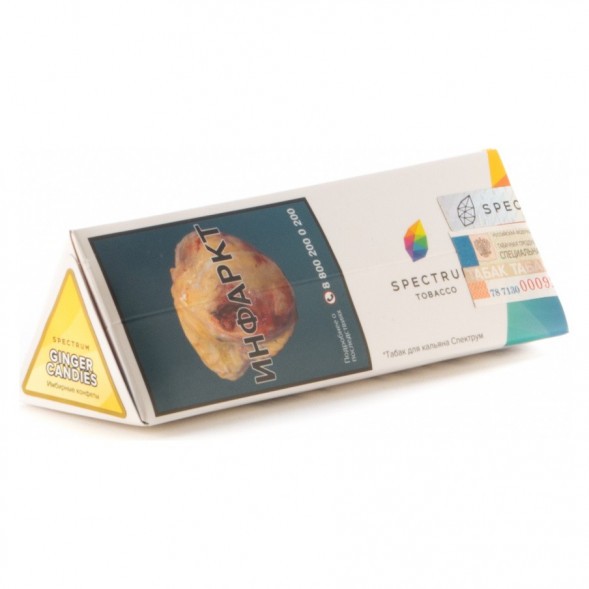 Табак Spectrum - Ginger Candies (Имбирные Конфеты, 100 грамм) купить в Перми