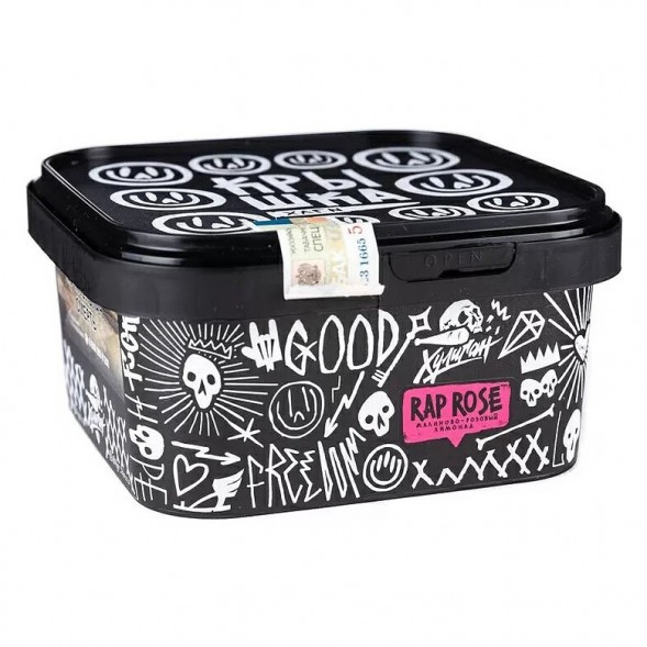 Табак Хулиган - Rap Rose (Малиново-Розовый Лимонад, 200 грамм) купить в Перми