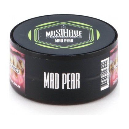 Табак Must Have - Mad Pear (Сумасшедшая Груша, 25 грамм) купить в Перми