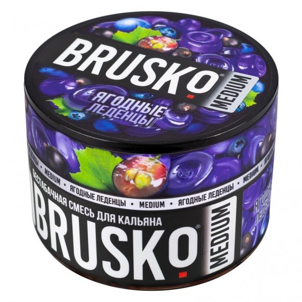 Смесь Brusko Medium - Ягодные Леденцы (50 грамм) купить в Перми
