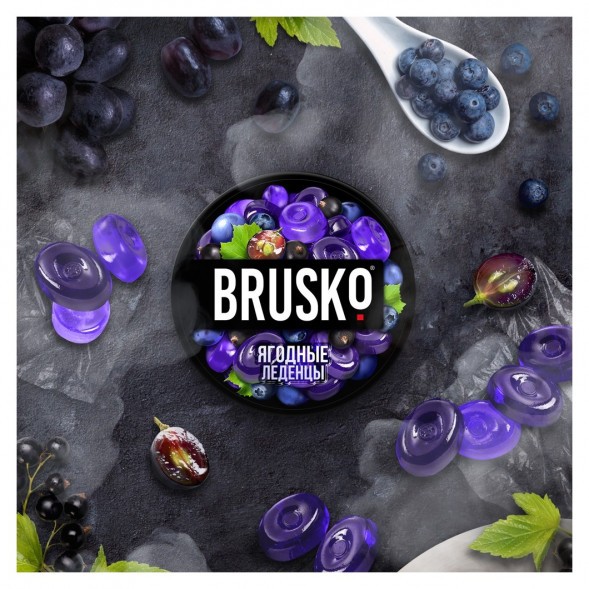 Смесь Brusko Medium - Ягодные Леденцы (50 грамм) купить в Перми