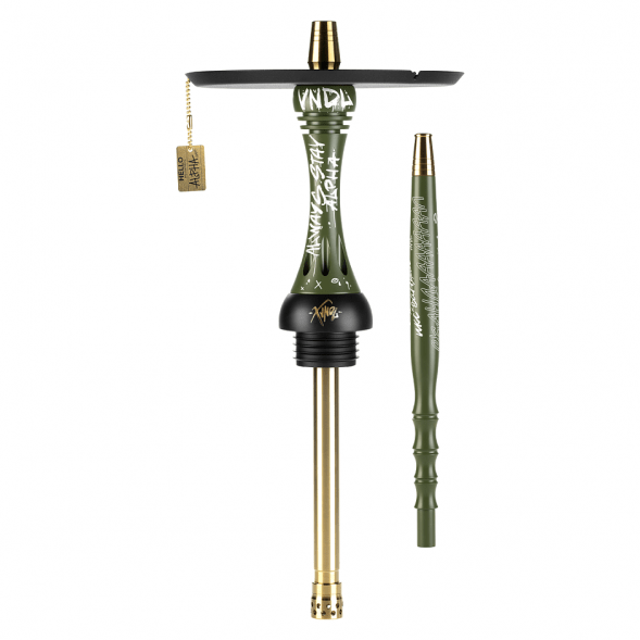 Кальян Alpha Hookah - Model X VNDL Olive (без колбы) купить в Перми