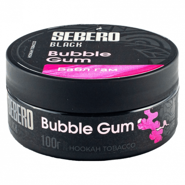 Табак Sebero Black - Bubble Gum (Бабл Гам, 100 грамм) купить в Перми