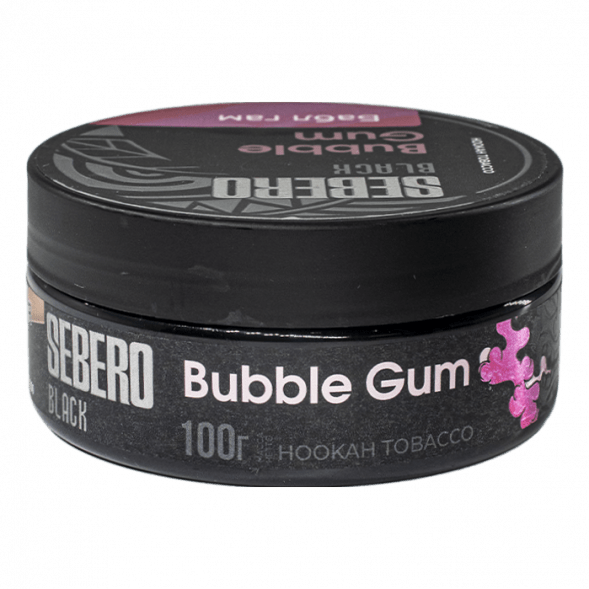 Табак Sebero Black - Bubble Gum (Бабл Гам, 100 грамм) купить в Перми