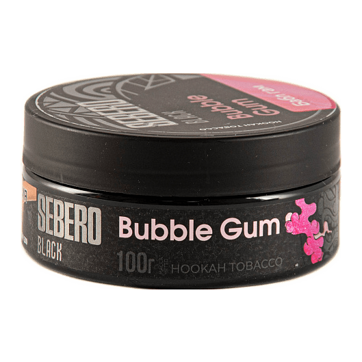 Табак Sebero Black - Bubble Gum (Бабл Гам, 100 грамм) купить в Перми