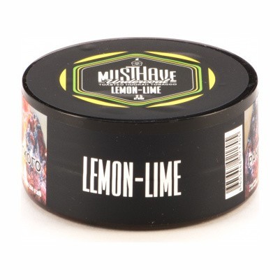 Табак Must Have - Lemon-Lime (Лимон и Лайм, 25 грамм) купить в Перми