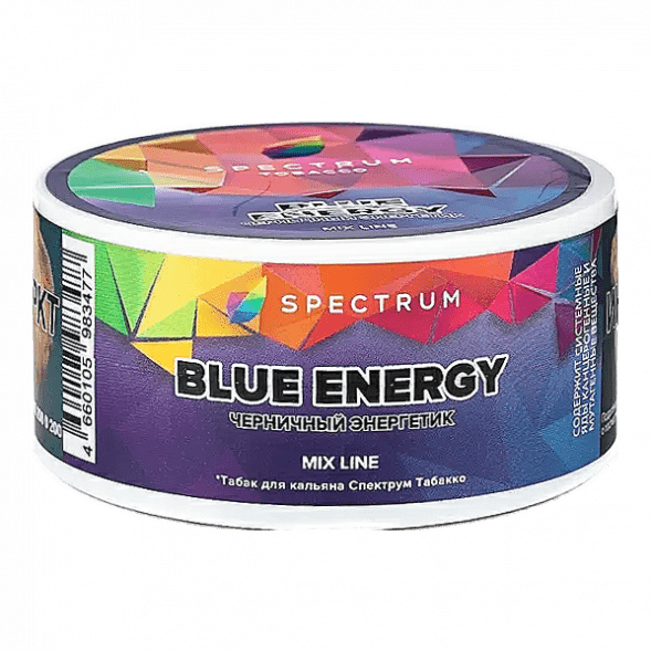 Табак Spectrum Mix Line - Blue Energy (Черничный Энергетик, 25 грамм) купить в Перми