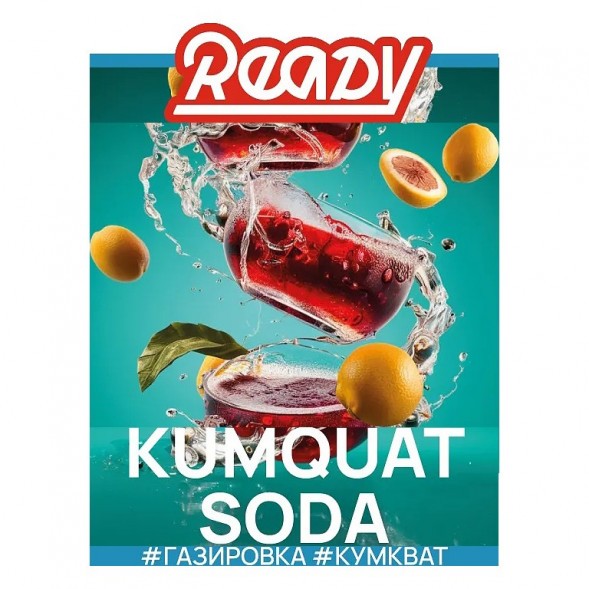 Табак Ready - №3 Kumquat Soda (Газировка, Кумкват, 25 грамм) купить в Перми